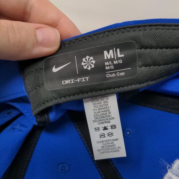SPG Specialty Program Group Strapback Hat Blue M/L Blue Nike Dri-Fit W/Tags - Picture 8 of 9